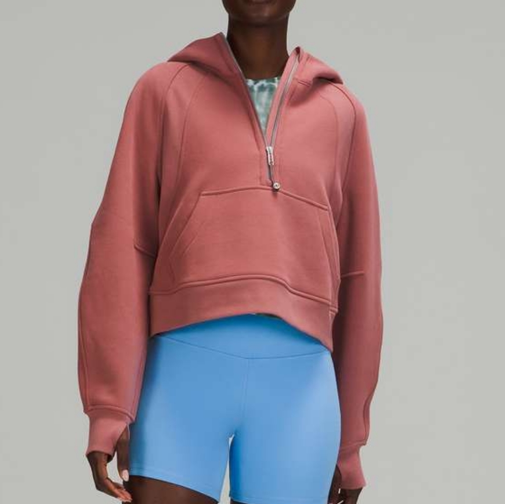 Lululemon Scuba oversized 1/2 zip